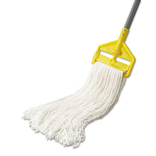 Load image into Gallery viewer, Rubbermaid® Commercial wholesale. Rubbermaid® Economy Cut-end Rayon Mop Head, 24oz, 1&quot; Band, White, 12-carton. HSD Wholesale: Janitorial Supplies, Breakroom Supplies, Office Supplies.