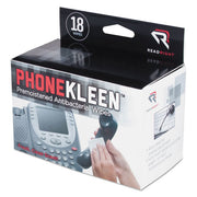 Read Right® wholesale. Phonekleen Wet Wipes, Cloth, 5 X 5, 18-box. HSD Wholesale: Janitorial Supplies, Breakroom Supplies, Office Supplies.