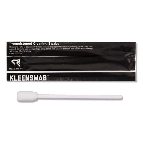 Read Right® wholesale. Kleenswabs Printer Cleaner Swabs, 25-box. HSD Wholesale: Janitorial Supplies, Breakroom Supplies, Office Supplies.