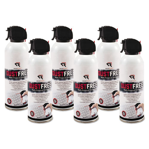 Read Right® wholesale. Dustfree Multipurpose Duster, 6 10oz Cans-pack. HSD Wholesale: Janitorial Supplies, Breakroom Supplies, Office Supplies.
