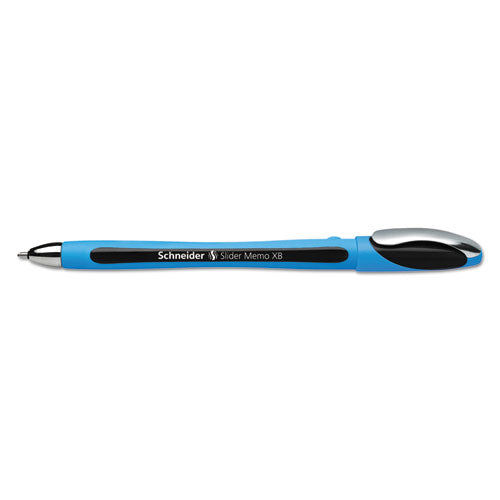 Schneider® wholesale. Slider Memo Xb Stick Ballpoint Pen, 1.4 Mm, Black Ink, Blue-black Barrel, 10-box. HSD Wholesale: Janitorial Supplies, Breakroom Supplies, Office Supplies.