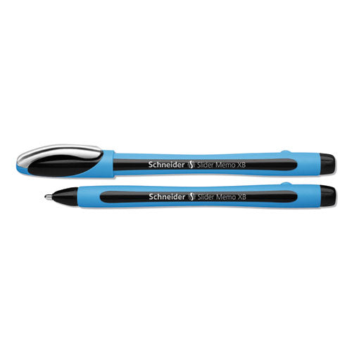 Schneider® wholesale. Slider Memo Xb Stick Ballpoint Pen, 1.4 Mm, Black Ink, Blue-black Barrel, 10-box. HSD Wholesale: Janitorial Supplies, Breakroom Supplies, Office Supplies.