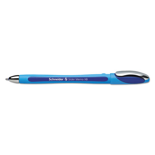 Schneider® wholesale. Slider Memo Xb Stick Ballpoint Pen, 1.4 Mm, Blue Ink, Blue Barrel, 10-box. HSD Wholesale: Janitorial Supplies, Breakroom Supplies, Office Supplies.