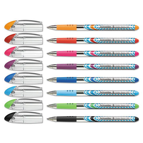 Schneider® wholesale. Slider Stick Ballpoint Pen, 1.4 Mm, Assorted Ink-barrel, 8-pack. HSD Wholesale: Janitorial Supplies, Breakroom Supplies, Office Supplies.