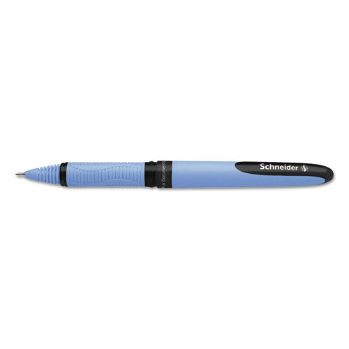 Schneider® wholesale. One Hybrid Stick Roller Ball Pen, 0.5 Mm, Black Ink, Blue Barrel, 10-box. HSD Wholesale: Janitorial Supplies, Breakroom Supplies, Office Supplies.