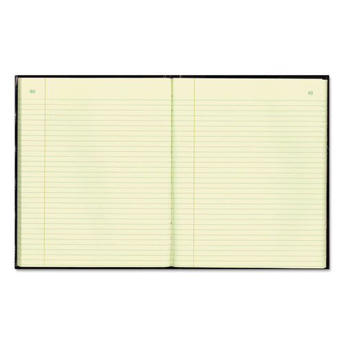 National® wholesale. Texthide Record Book, Black-burgundy, 300 Green Pages, 10 3-8 X 8 3-8. HSD Wholesale: Janitorial Supplies, Breakroom Supplies, Office Supplies.