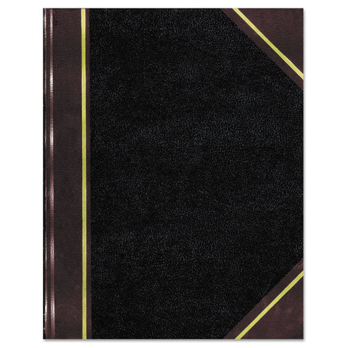 National® wholesale. Texthide Notebook, Black-burgundy, 500 Pages, 14 1-4 X 8 3-4. HSD Wholesale: Janitorial Supplies, Breakroom Supplies, Office Supplies.