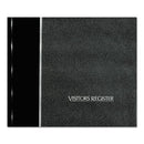 National® wholesale. Visitor Register Book, Black Hardcover, 128 Pages, 8 1-2 X 9 7-8. HSD Wholesale: Janitorial Supplies, Breakroom Supplies, Office Supplies.
