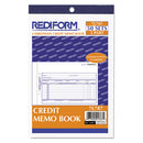Rediform® wholesale. Credit Memo Book, 5 1-2 X 7 7-8, Carbonless Triplicate, 50 Sets-book. HSD Wholesale: Janitorial Supplies, Breakroom Supplies, Office Supplies.