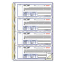 Rediform® wholesale. Money Receipt Book, 7 X 2 3-4, Carbonless Duplicate, Twin Wire, 300 Sets-book. HSD Wholesale: Janitorial Supplies, Breakroom Supplies, Office Supplies.