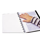 Blueline® wholesale. Miraclebind Notebook, 1 Subject, Medium-college Rule, Black Cover, 11 X 9.06, 75 Sheets. HSD Wholesale: Janitorial Supplies, Breakroom Supplies, Office Supplies.