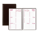 Brownline® wholesale. Duraflex Weekly Planner, 8 X 5, Black, 2021. HSD Wholesale: Janitorial Supplies, Breakroom Supplies, Office Supplies.