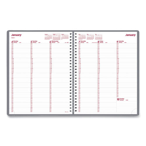 Brownline® wholesale. Mountains Weekly Appointment Book, 11 X 8.5, Blue-green-black, 2021. HSD Wholesale: Janitorial Supplies, Breakroom Supplies, Office Supplies.