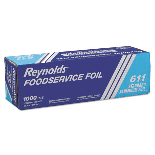 Reynolds Wrap® wholesale. Metro Aluminum Foil Roll, Lighter Gauge Standard, 12" X 1000 Ft, Silver. HSD Wholesale: Janitorial Supplies, Breakroom Supplies, Office Supplies.