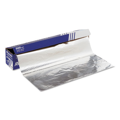 Reynolds Wrap® wholesale. Metro Aluminum Foil Roll, Standard Gauge, 18" X 500 Ft, Silver. HSD Wholesale: Janitorial Supplies, Breakroom Supplies, Office Supplies.