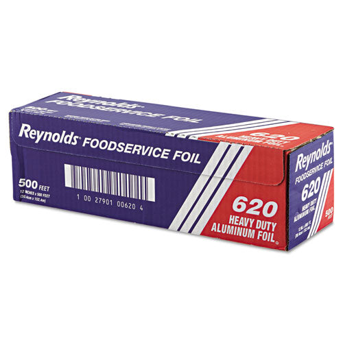 Reynolds Wrap® wholesale. Heavy Duty Aluminum Foil Roll, 12" X 500 Ft, Silver. HSD Wholesale: Janitorial Supplies, Breakroom Supplies, Office Supplies.