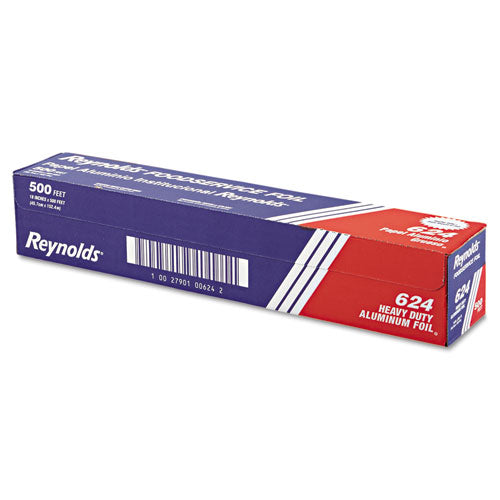 Reynolds Wrap® wholesale. Heavy Duty Aluminum Foil Roll, 18" X 500 Ft, Silver. HSD Wholesale: Janitorial Supplies, Breakroom Supplies, Office Supplies.