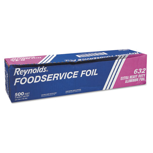 Reynolds Wrap® wholesale. Extra Heavy-duty Aluminum Foil Roll, 18" X 500 Ft, Silver. HSD Wholesale: Janitorial Supplies, Breakroom Supplies, Office Supplies.