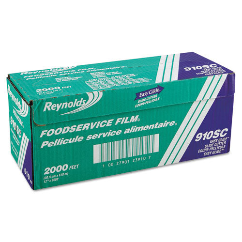 Reynolds Wrap® wholesale. Pvc Food Wrap Film Roll In Easy Glide Cutter Box, 12" X 2000 Ft, Clear. HSD Wholesale: Janitorial Supplies, Breakroom Supplies, Office Supplies.