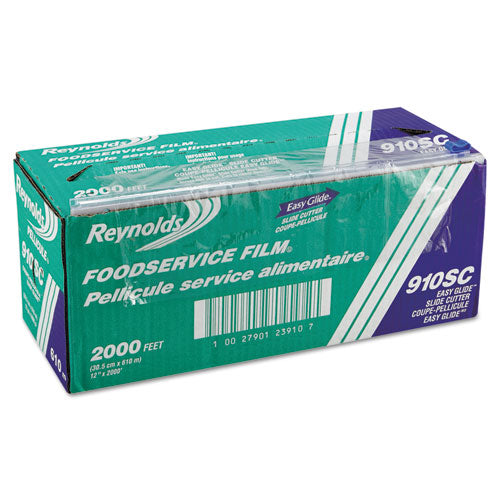 Reynolds Wrap® wholesale. Pvc Food Wrap Film Roll In Easy Glide Cutter Box, 12" X 2000 Ft, Clear. HSD Wholesale: Janitorial Supplies, Breakroom Supplies, Office Supplies.