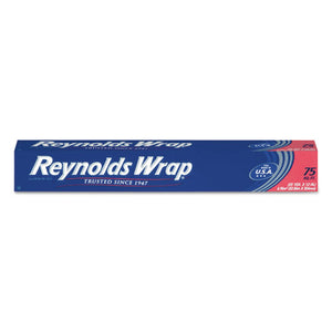 Reynolds Wrap® wholesale. Standard Aluminum Foil Roll, 12" X 75 Ft, Silver, 35-carton. HSD Wholesale: Janitorial Supplies, Breakroom Supplies, Office Supplies.