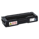 Ricoh® wholesale. 406345 Toner, 2,500 Page-yield, Cyan. HSD Wholesale: Janitorial Supplies, Breakroom Supplies, Office Supplies.