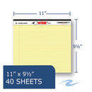 Roaring Spring® wholesale. Wide Landscape Format Writing Pad, Medium-college Rule, 11 X 9.5, Canary, 40 Sheets. HSD Wholesale: Janitorial Supplies, Breakroom Supplies, Office Supplies.