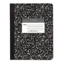 Roaring Spring® wholesale. Marble Cover Composition Book, Wide-legal Rule, Black Cover, 7.5 X 9.75, 60 Sheets. HSD Wholesale: Janitorial Supplies, Breakroom Supplies, Office Supplies.