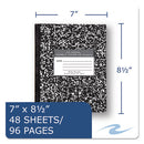 Roaring Spring® wholesale. Marble Cover Composition Book, Wide-legal Rule, Black Cover, 8.5 X 7, 48 Sheets. HSD Wholesale: Janitorial Supplies, Breakroom Supplies, Office Supplies.