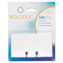 Rolodex™ wholesale. Plain Unruled Refill Card, 2 1-4 X 4, White, 100 Cards-pack. HSD Wholesale: Janitorial Supplies, Breakroom Supplies, Office Supplies.