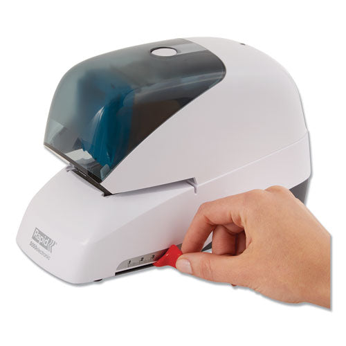 Rapid® wholesale. 5050e Professional Electric Stapler, 60-sheet Capacity, White. HSD Wholesale: Janitorial Supplies, Breakroom Supplies, Office Supplies.