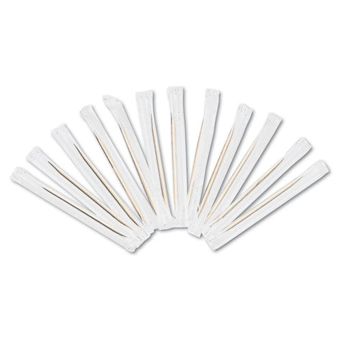 AmerCareRoyal® wholesale. Cello-wrapped Round Wood Toothpicks, 2 1-2", Natural, 1000-box, 15 Boxes-carton. HSD Wholesale: Janitorial Supplies, Breakroom Supplies, Office Supplies.