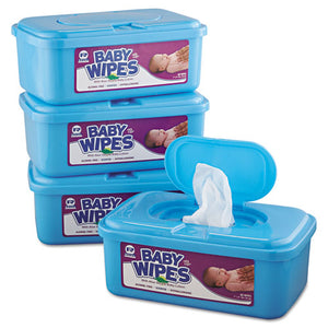 AmerCareRoyal® wholesale. Baby Wipes Tub, White, 80-tub, 12-carton. HSD Wholesale: Janitorial Supplies, Breakroom Supplies, Office Supplies.