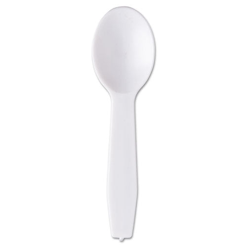 AmerCareRoyal® wholesale. Polystyrene Taster Spoons, White, 3000-carton. HSD Wholesale: Janitorial Supplies, Breakroom Supplies, Office Supplies.