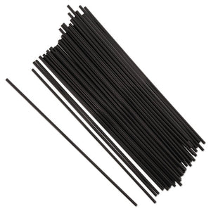 AmerCareRoyal® wholesale. Sip Straws, 7.5", Black, 10000-carton. HSD Wholesale: Janitorial Supplies, Breakroom Supplies, Office Supplies.