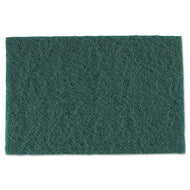 AmerCareRoyal® wholesale. Medium-duty Scouring Pad, 6 X 9, Green, 60-carton. HSD Wholesale: Janitorial Supplies, Breakroom Supplies, Office Supplies.