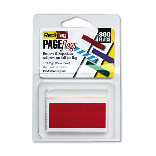 Redi-Tag® wholesale. Removable-reusable Page Flags, Red, 300-pack. HSD Wholesale: Janitorial Supplies, Breakroom Supplies, Office Supplies.