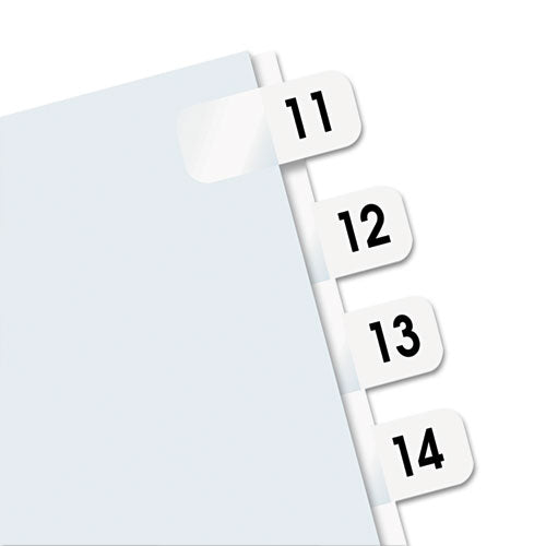 Redi-Tag® wholesale. Legal Index Tabs, 1-12-cut Tabs, 11-20, White, 0.44" Wide, 104-pack. HSD Wholesale: Janitorial Supplies, Breakroom Supplies, Office Supplies.