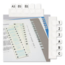 Redi-Tag® wholesale. Legal Index Tabs, 1-12-cut Tabs, A-z, White, 0.44" Wide, 104-pack. HSD Wholesale: Janitorial Supplies, Breakroom Supplies, Office Supplies.