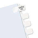 Redi-Tag® wholesale. Legal Index Tabs, 1-5-cut Tabs, White, 1" Wide, 416-pack. HSD Wholesale: Janitorial Supplies, Breakroom Supplies, Office Supplies.