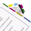 Redi-Tag® wholesale. Write-on Index Tabs, 1-5-cut Tabs, Assorted Colors, 2" Wide, 48-pack. HSD Wholesale: Janitorial Supplies, Breakroom Supplies, Office Supplies.