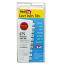 Redi-Tag® wholesale. Laser Printable Index Tabs, 1-12-cut Tabs, White, 0.44" Wide, 675-pack. HSD Wholesale: Janitorial Supplies, Breakroom Supplies, Office Supplies.
