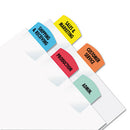 Redi-Tag® wholesale. Inkjet Printable Index Tabs, 1-5-cut Tabs, Assorted Colors, 1.13" Wide, 375-pack. HSD Wholesale: Janitorial Supplies, Breakroom Supplies, Office Supplies.