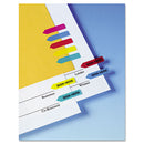 Redi-Tag® wholesale. Mini Arrow Page Flags, "sign Here", Blue-mint-red-yellow, 126 Flags-pack. HSD Wholesale: Janitorial Supplies, Breakroom Supplies, Office Supplies.