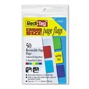 Redi-Tag® wholesale. Removable Page Flags, Red-blue-green-yellow-purple, 10-color, 50-pack. HSD Wholesale: Janitorial Supplies, Breakroom Supplies, Office Supplies.