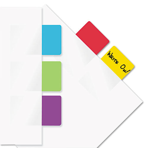Redi-Tag® wholesale. Removable Page Flags, Red-blue-green-yellow-purple, 10-color, 50-pack. HSD Wholesale: Janitorial Supplies, Breakroom Supplies, Office Supplies.