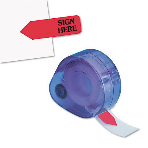 Redi-Tag® wholesale. Arrow Message Page Flags In Dispenser, "sign Here", Red, 120 Flags- Dispenser. HSD Wholesale: Janitorial Supplies, Breakroom Supplies, Office Supplies.
