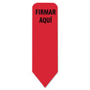 Redi-Tag® wholesale. Arrow Message Page Flags In Dispenser, "firmar Aqui", Red, 120 Flags-pk. HSD Wholesale: Janitorial Supplies, Breakroom Supplies, Office Supplies.