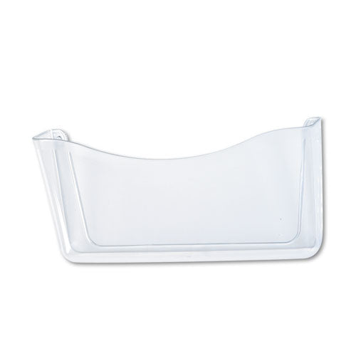 Rubbermaid® wholesale. Rubbermaid® Unbreakable Single Pocket Wall File, Letter, Clear. HSD Wholesale: Janitorial Supplies, Breakroom Supplies, Office Supplies.