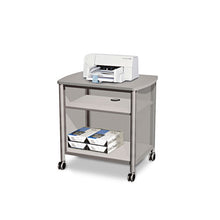 Load image into Gallery viewer, Safco® wholesale. SAFCO Impromptu Machine Stand, One-shelf, 26.25w X 21d X 26.5h, Gray. HSD Wholesale: Janitorial Supplies, Breakroom Supplies, Office Supplies.